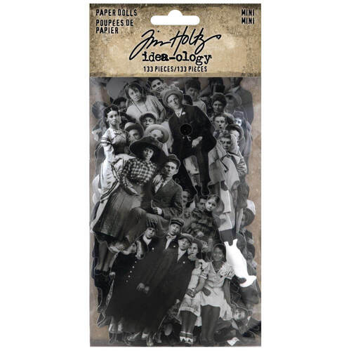 Tim Holtz Idea-Ology Paper Dolls Die-Cuts - Mini (133/Pkg) TH94235