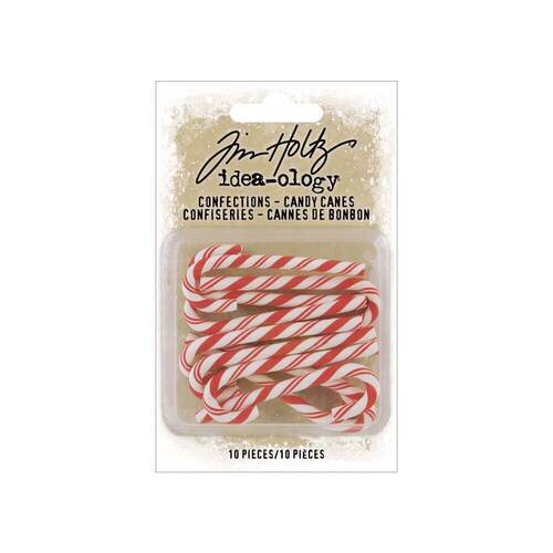 Tim Holtz Idea-ology - Confections Candy Canes (10/Pkg) TH94281