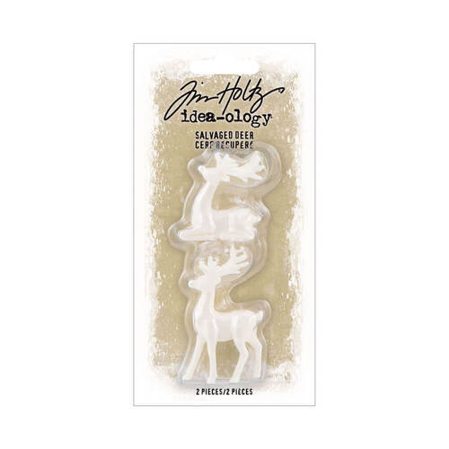 Tim Holtz Idea-ology - Salvaged Deer (2/Pkg) TH94292