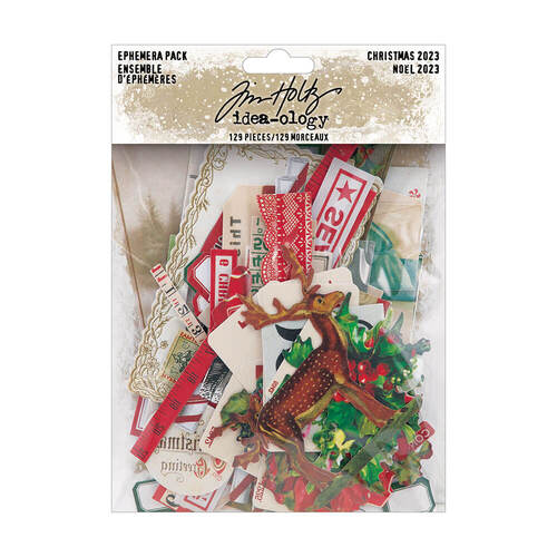 Tim Holtz Idea-ology - Christmas Ephemera Pack TH94347