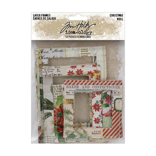 Tim Holtz Idea-ology - Christmas Layer Frames TH94362