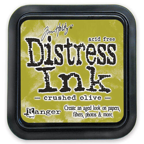 Tim Holtz Distress Ink Pad - Crushed Olive TIM27126