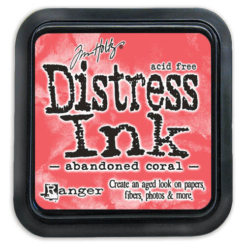 Tim Holtz Distress Ink Pad - Abandoned Coral TIM43188