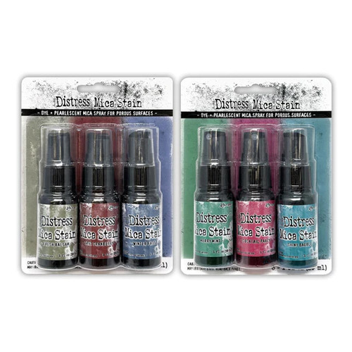 Tim Holtz Distress Mica Stains - Holidays Set 3 & 4 Limited Edition