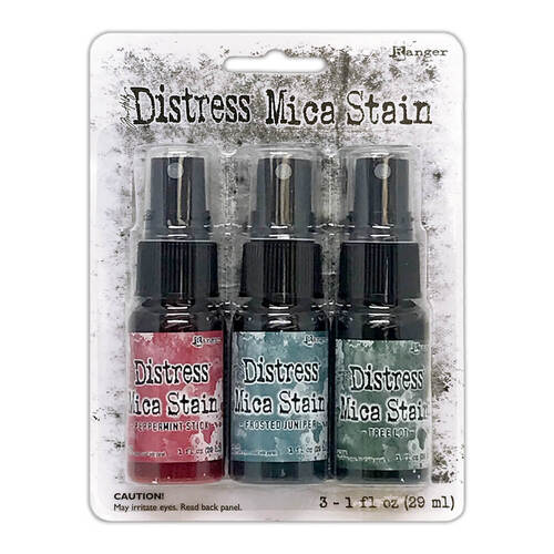 Tim Holtz Distress Holiday Mica Stain - Set #1