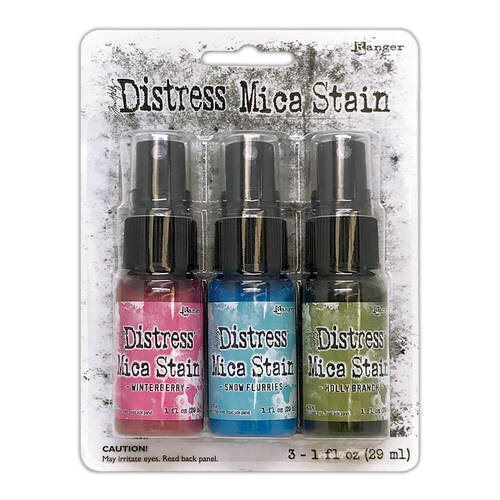 Tim Holtz Distress Holiday Mica Stain - Set #2