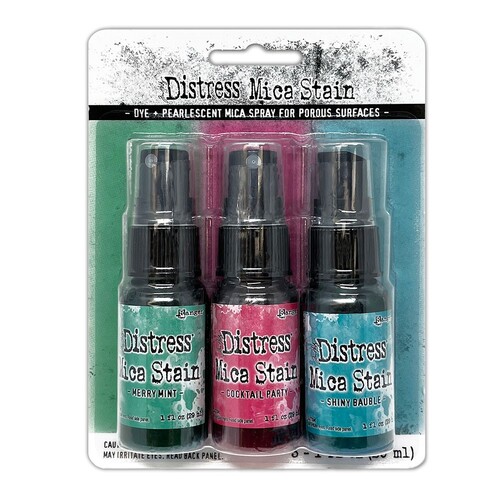Tim Holtz Distress Holiday Mica Stains SET 4