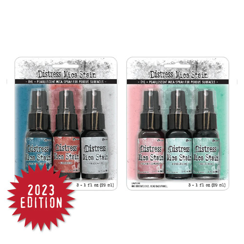 Tim Holtz Distress Mica Stains - Holiday Set 5 & 6