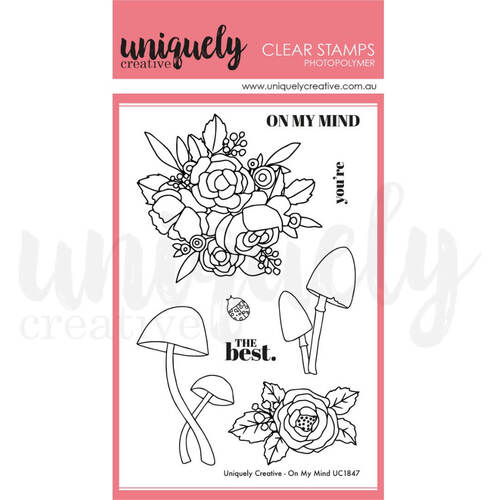 Uniquely Creative Clear Stamps - On My Mind