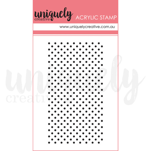 Mini Polka Mark Making Mini Stamp - Acrylic Stamp *Included in Kit