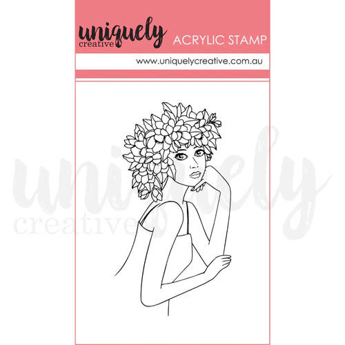 Uniquely Creative Mark Making Mini Stamp - Lily