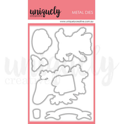 Uniquely Creative Fussy Dies - Aussie Christmas 3