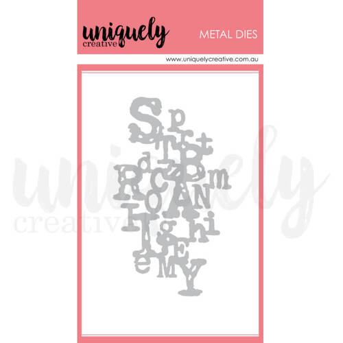 Uniquely Creative Dies - Type Texture