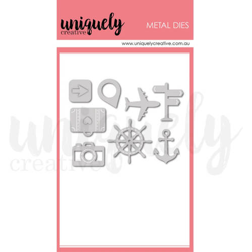 Uniquely Creative Dies - Travel Icons