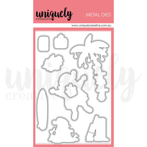 Uniquely Creative Fussy Dies - Sandy Santa Christmas