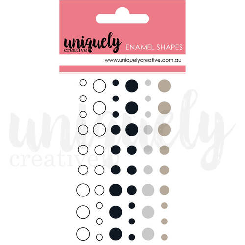 Uniquely Creative - Monochromatic Enamel Dots UCE1908