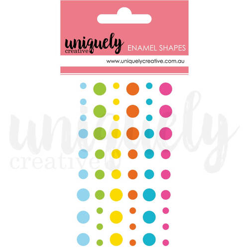 Uniquely Creative - Spring Enamel Dots