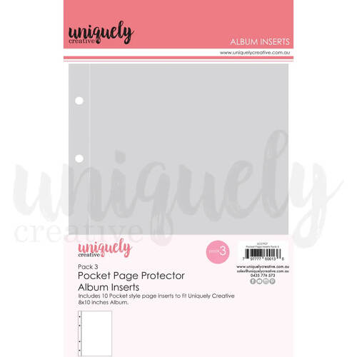 Uniquely Creative - Pocket Page Album Inserts - Pack 3