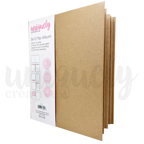 Uniquely Creative 8" x 10" Flip Scrapbooking Album