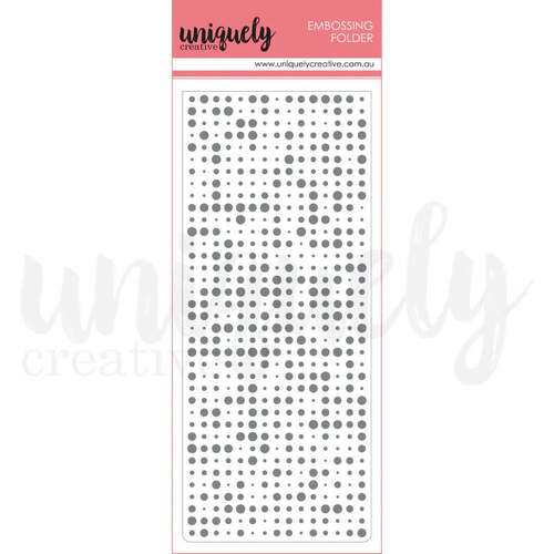 Uniquely Creative Embossing Folder - Inspiring Slimline