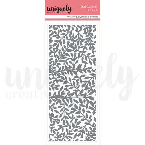 Uniquely Creative Embossing Folder - Breathtaking Slimline
