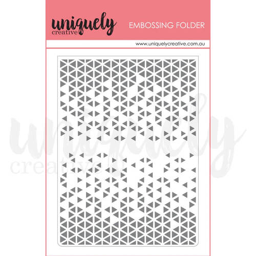Uniquely Creative Embossing Folder - Dazzle