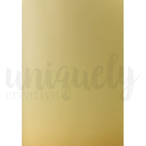 Uniquely Creative Foil Cardstock A4 - Gold