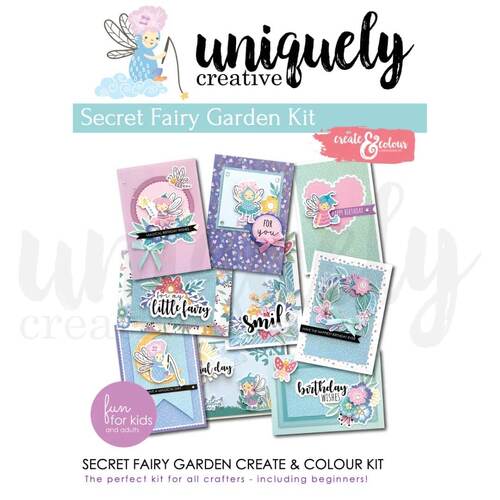 Uniquely Creative Create & Colour Inspiration Book - Secret Fairy Garden