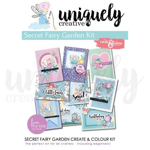 Uniquely Creative Create & Colour Inspiration Book - Secret Fairy Garden