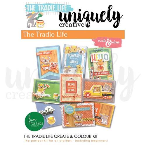 Uniquely Creative - The Tradie Life Create & Colour Inspiration Book