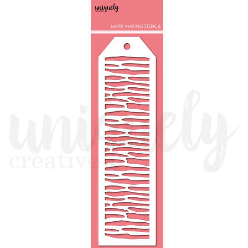 Uniquely Creative Mark Making Stencil - Evangeline
