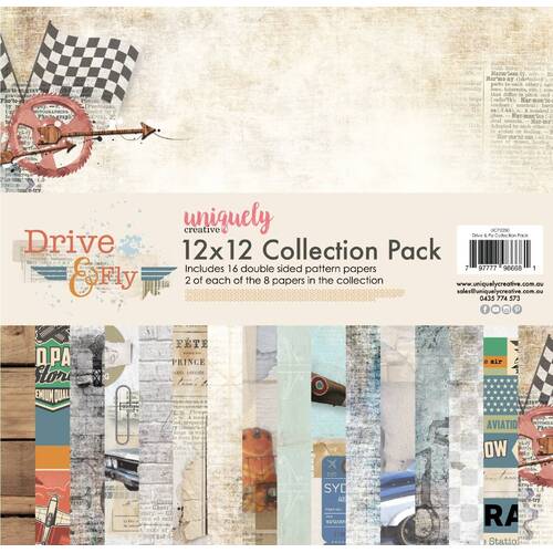 Uniquely Creative Collection Pack 12x12 - Drive & Fly