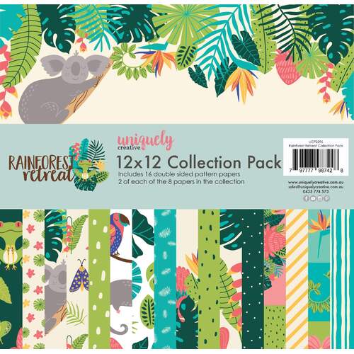 Uniquely Creative Collection Pack 12x12 - Rainforest Retreat