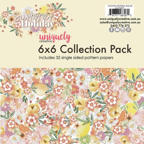 Uniquely Creative Collection Pack Mini 6x6 - Summer Holiday