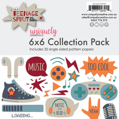 Uniquely Creative Collection Pack Mini 6x6 - Teenage Spirit