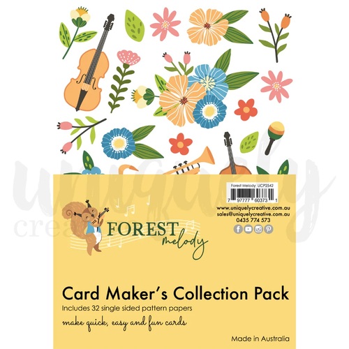 Uniquely Creative Card Makers Collection Pack A5 - Forest Melody