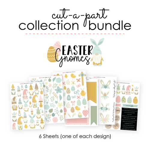 Uniquely Creative - Easter Cut-a-Part Sheet Bundle 6 Sheets