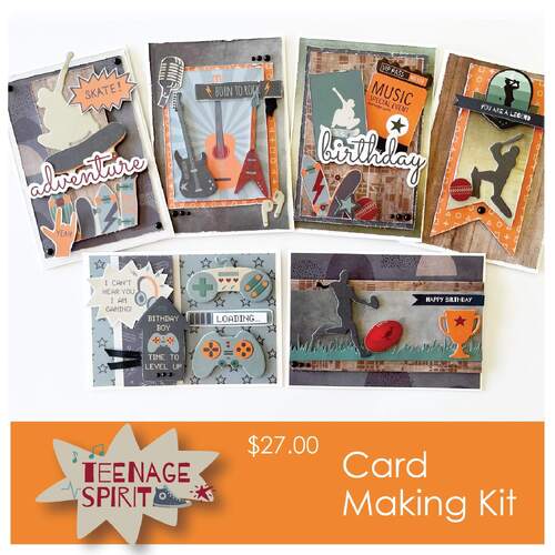 Uniquely Creative - Teenage Spirit Card Making Kit