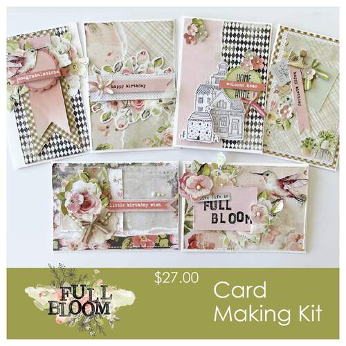 Uniquely Creative - Full Bloom Card Making Kit