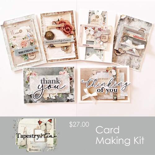 Uniquely Creative - Tapestry of Time Card Making Kit