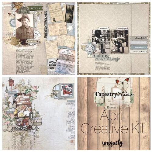 Uniquely Creative - Tapestry of Time Creative Kit