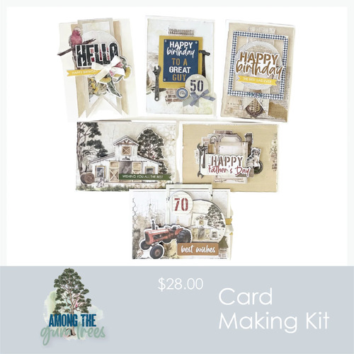 Uniquely Creative - Among The Gum Trees Card Making Kit