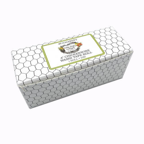 49 And Market 4" Washi Tape Roll - Vintage Artistry Countryside