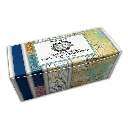 49 And Market Fabric Tape Assortment 4/Rolls - Vintage Artistry Everywhere