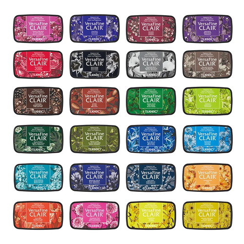 TSUKINEKO VersaFine Clair Pigment Ink Pad (CHOOSE COLOUR)