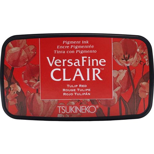 VersaFine Clair Pigment Ink Pad - Tulip Red VFCLA702