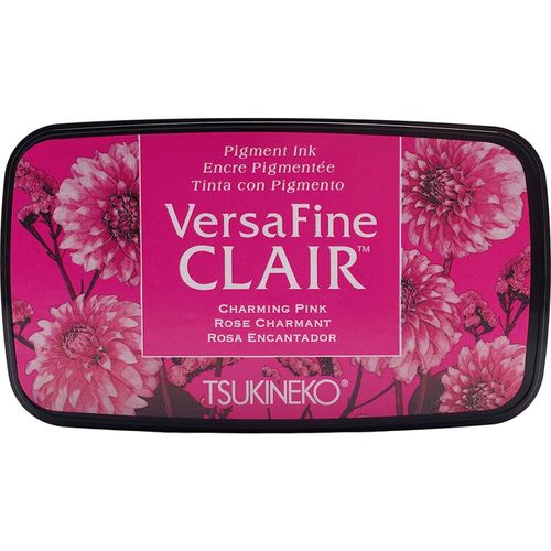 VersaFine Clair Pigment Ink Pad - Charming Pink VFCLA801