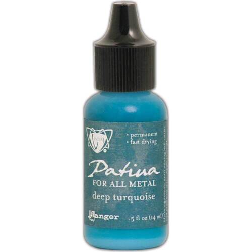 Ranger Vintaj Patinas .5oz - Deep Turquoise VPIO58168