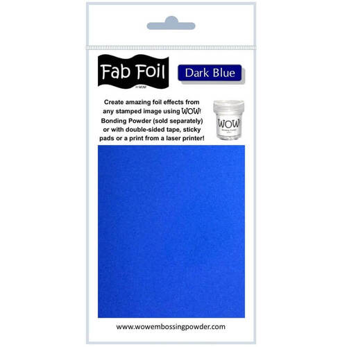 Wow! Fab Foil - Dark Blue 10 CM x 1 M