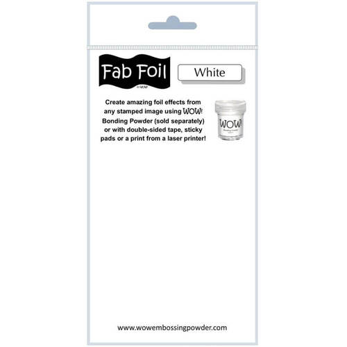 Wow! Fab Foil - Snowy White
